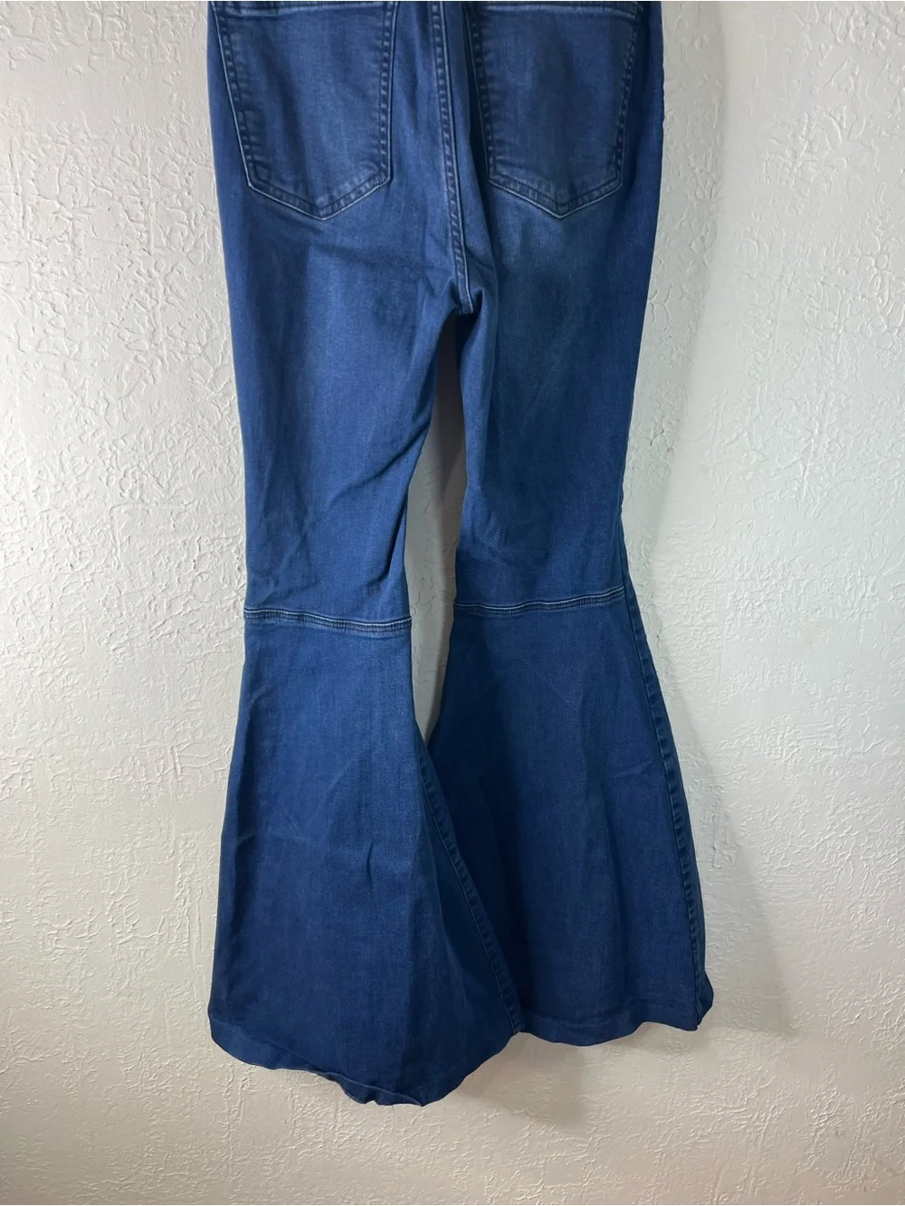 Free People Just Float On Flare Jeans in Amazon Blue